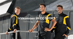 Desktop Screenshot of ccsport.se